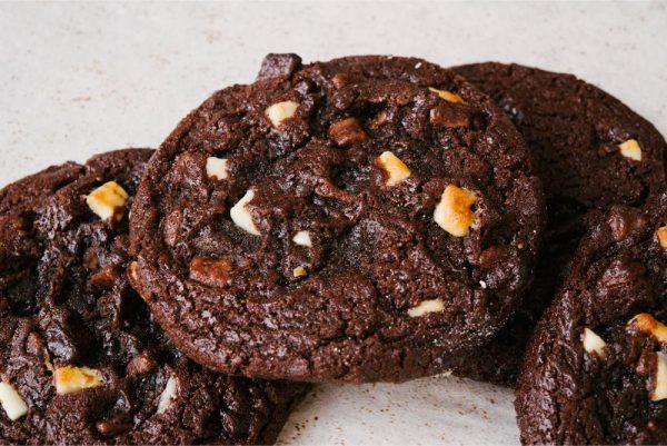 american brownie cookies tres chocolates